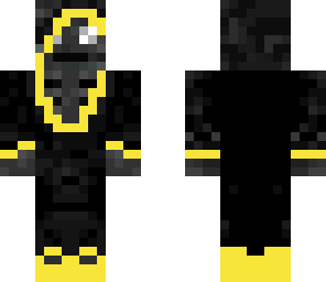creepy wither skeleton assasin