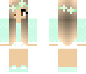 edited mint girl