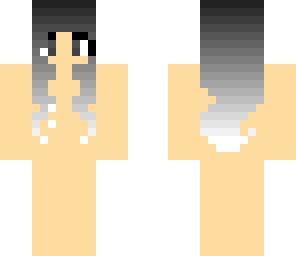 gray gradient female hair base w eyes