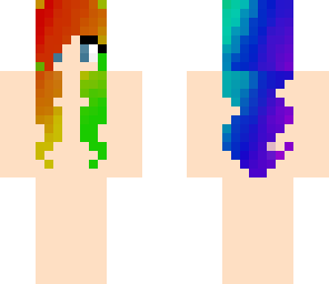 rainbow girl base
