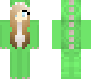dino onsie blonde girl