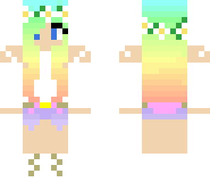 rainbow girl