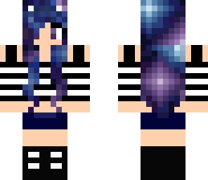 galaxy cat girl