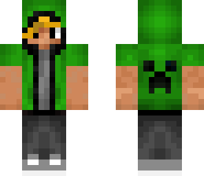 blond green creeper guy