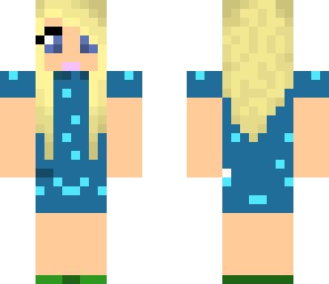 blue girl