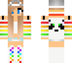 cute panda girl