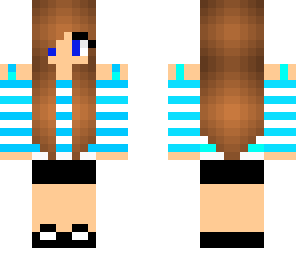 lovely blue girl