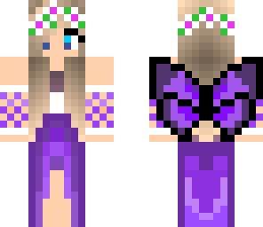 cute purple fairy made by lauren
