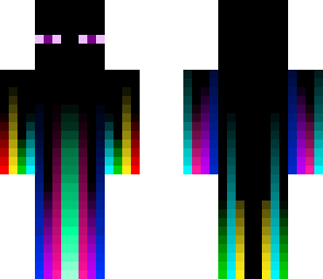 rainbow enderman edited