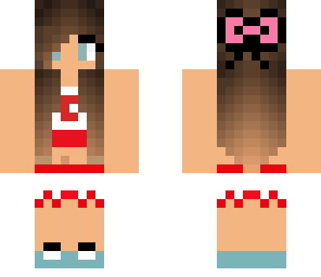 red and white cheerleader