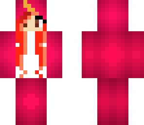 narwhal girl redhead pink