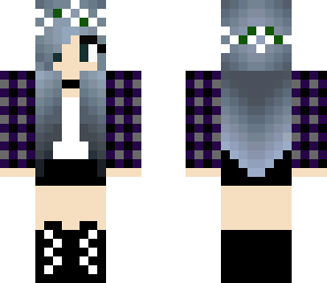 goth flower girl