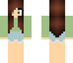 edited green girl