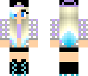 blonde skater girl