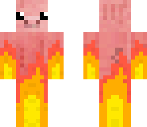 pig on fire
