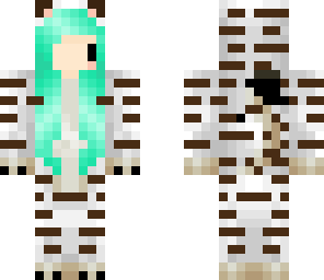 chibi white tiger