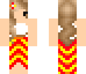 fire prom girl