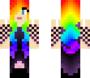 bi pride rainbow girl