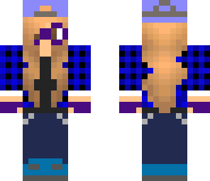 punk blue tomboy