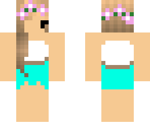 blue prom girl