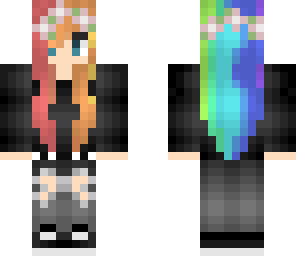 rainbow girl