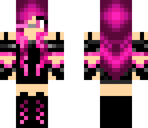 edited pink gamergirl