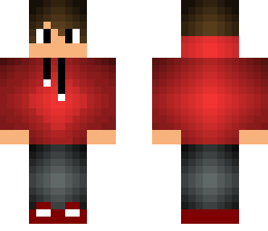 red styled boy