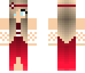 fancy red dress girl tumblr