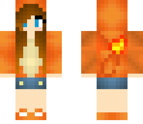 charmander girl edit