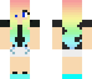 rainbow girl