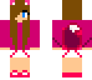 pink fox girl
