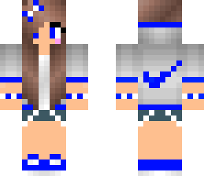 dark blue nike girl