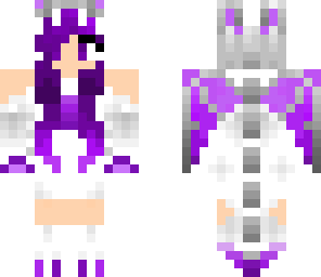 purple dragon girl