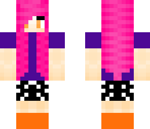 pink haired girl 8532