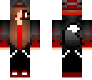 red gamer girl