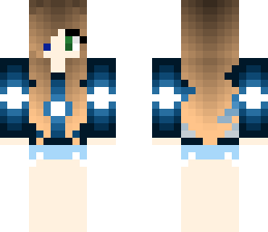 a girl with heterochromia iridum