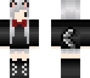 edited chibi cat girl