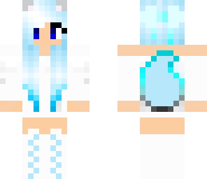 ice wolf and snow wolf