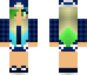 edited flannel hat girl