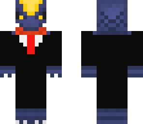 garchomp in a suit