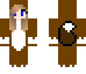 my brown wolf skin