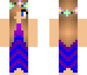 girl in purple dress
