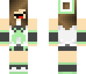 derp girl green short haired 2