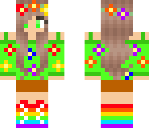 rainbow flower