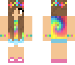 rainbow girl