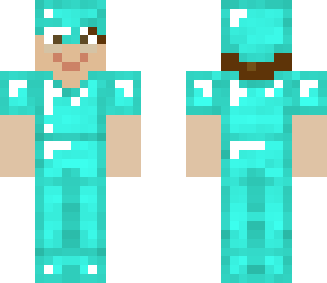 diamond armor girl