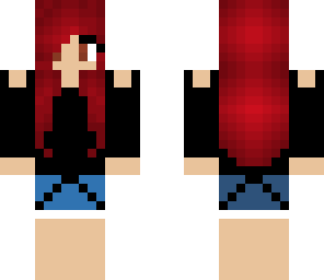 girl with red hair