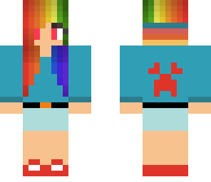 rainbow dash girl