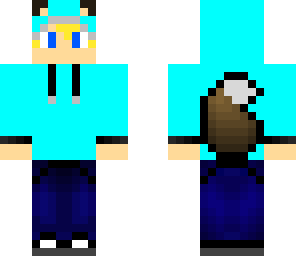 fox kid blue