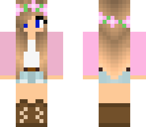 flower crown girl